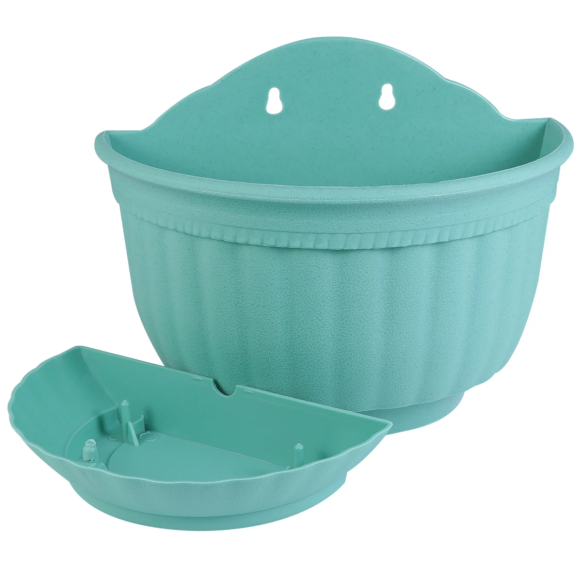 Wall Hanging Flower Pot Half Circle Planters Semicircle Round Indoor Home Office Durable Material Space Saving Garden Supplies
Wall Hanging Flower Pot Half Circle Planters Semicircle Round Indoor Home Office Durable Material Space Saving Garden Supplies
