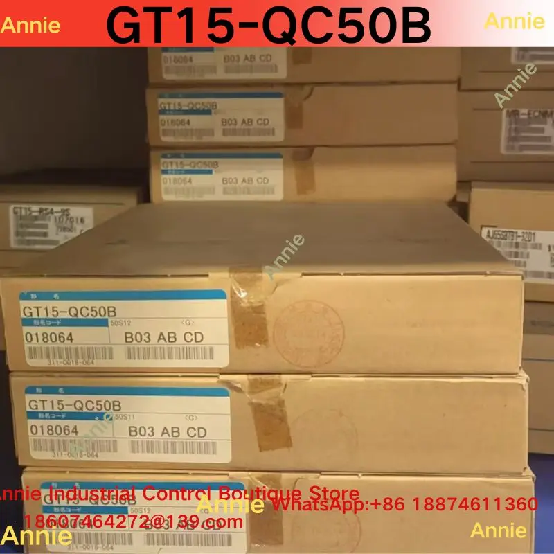 Совершенно новый кабель для подключения с защитой от помех GT15-QC50B
Совершенно новый кабель для подключения с защитой от помех GT15-QC50B
