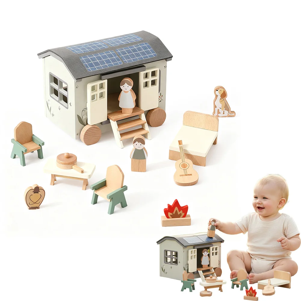 Игрушки для кемпинга на колесах, детские деревянные развивающие игрушки, аксессуары для кукольного домика, детские уличные игрушки, деревянный набор игрушек для кемпинга
Игрушки для кемпинга на колесах, детские деревянные развивающие игрушки, аксессуары для кукольного домика, детские уличные игрушки, деревянный набор игрушек для кемпинга