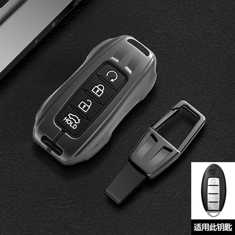 Car Key Case Cover Holder For Nissan Kicks Versa Maxima Rogue Juke Sentra Qashqai X-Trail For Infiniti FX35 QX50 Accessories
Car Key Case Cover Holder For Nissan Kicks Versa Maxima Rogue Juke Sentra Qashqai X-Trail For Infiniti FX35 QX50 Accessories