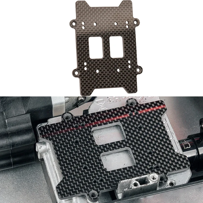 For 1/5 ARRMA KRATON OUTCAST RC Truck Car Carbon Fiber Simulation ESC Adapter Plate MAX5 MAX6 XLX2 RC Car
For 1/5 ARRMA KRATON OUTCAST RC Truck Car Carbon Fiber Simulation ESC Adapter Plate MAX5 MAX6 XLX2 RC Car