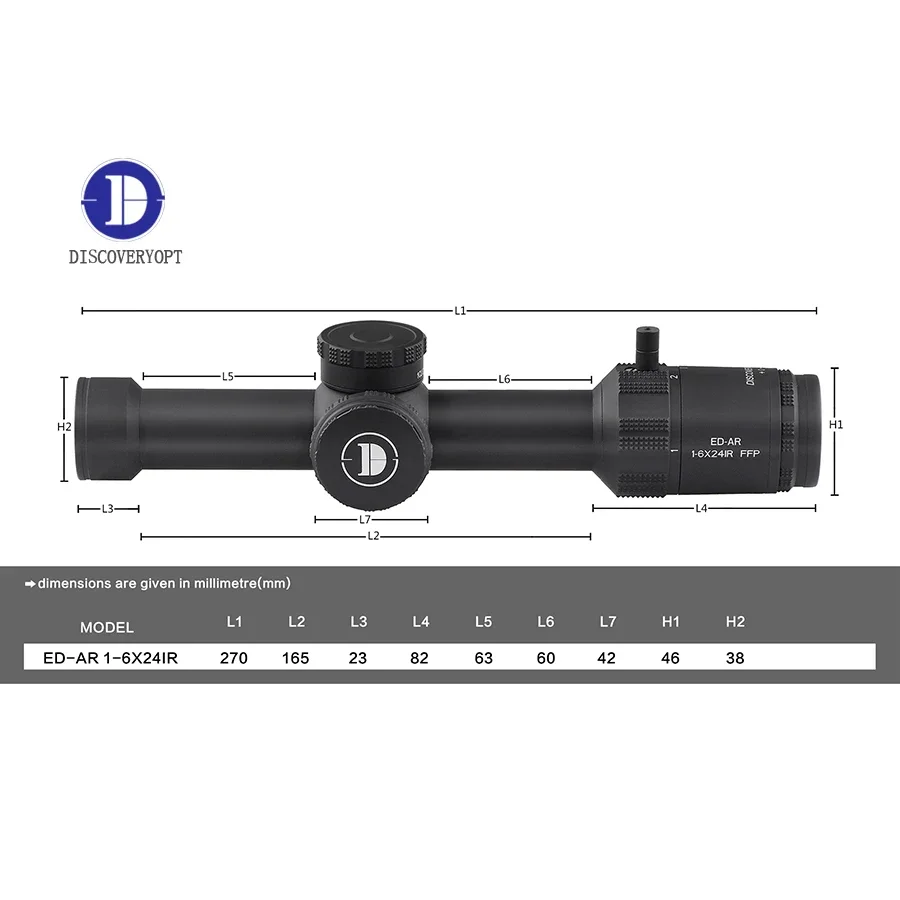 Hot Selling Item ED 1-6X24 IR Tactical Optical Sight Scopes & Accessories Hunted Game Outdoor Sports 1-6x Scope
Hot Selling Item ED 1-6X24 IR Tactical Optical Sight Scopes & Accessories Hunted Game Outdoor Sports 1-6x Scope