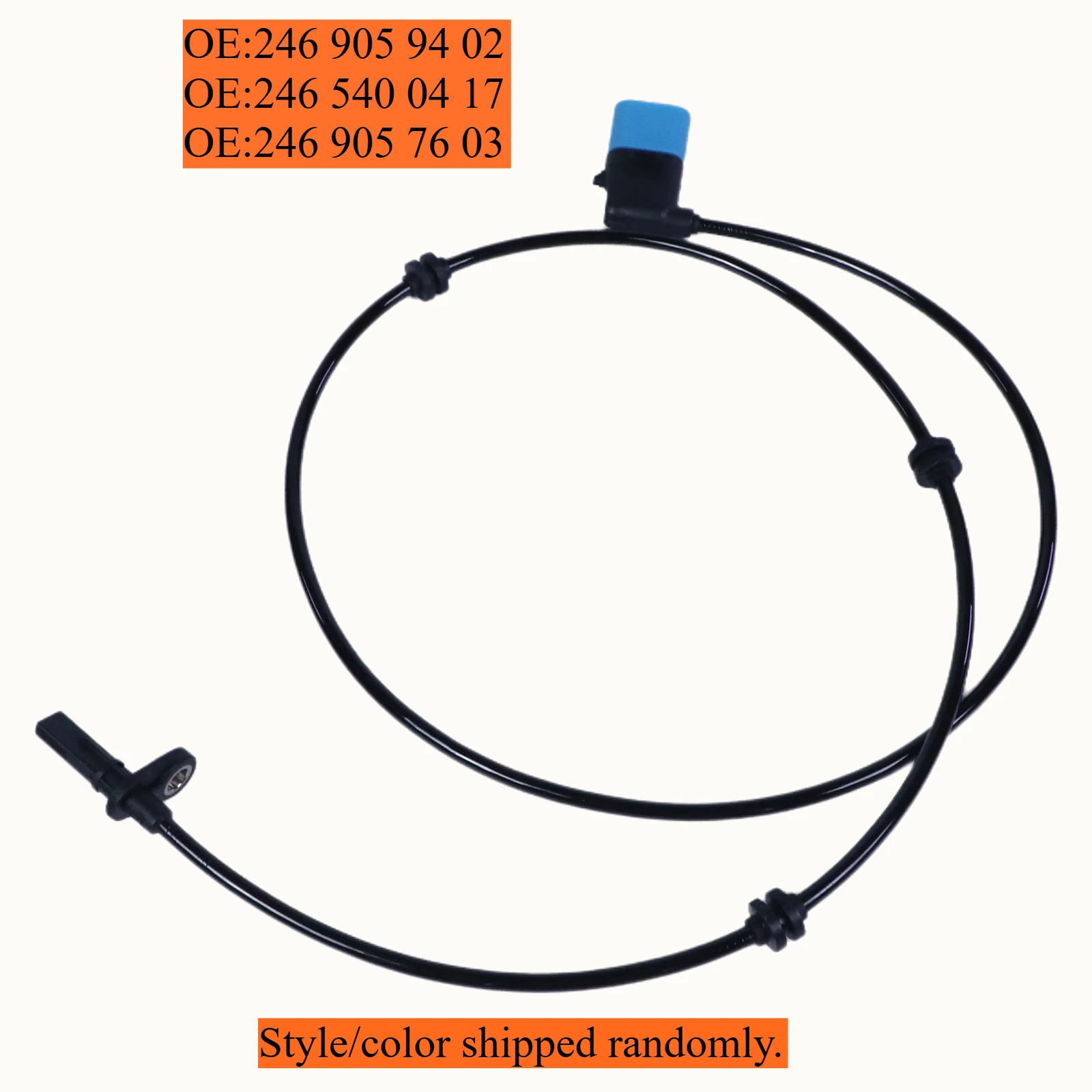Rear Left Right ABS Speed Sensor for Mercedes-Benz CLA250 CLA45 AMG GLA250 GLA45 AMG B250e, 2469059402, 2465400417, 2469057603
Rear Left Right ABS Speed Sensor for Mercedes-Benz CLA250 CLA45 AMG GLA250 GLA45 AMG B250e, 2469059402, 2465400417, 2469057603