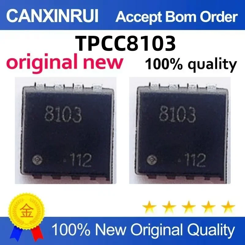 (5-100 pieces)TPCC8103.L1Q TPCC8103 Printing Wire 8103 P Channel 30V 18A DFN33 New Original
(5-100 pieces)TPCC8103.L1Q TPCC8103 Printing Wire 8103 P Channel 30V 18A DFN33 New Original