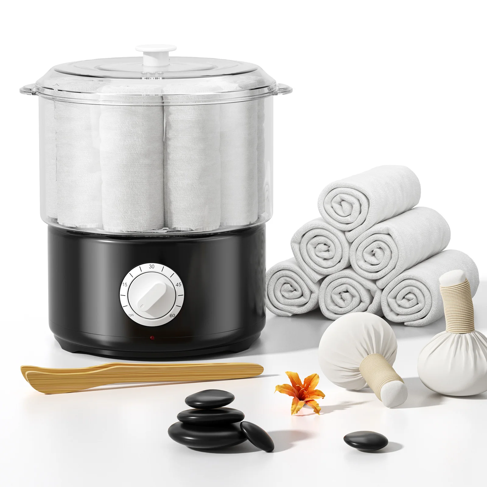 Towel steamer, quick heating, hot towel heater, hydrotherapy towel , face heater
Towel steamer, quick heating, hot towel heater, hydrotherapy towel , face heater