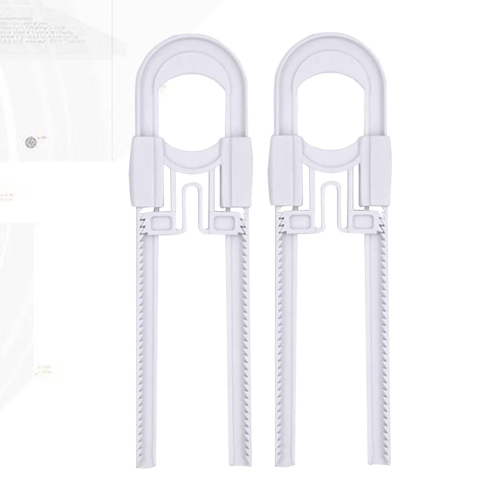 2Pack Baby Safety U Shaped Sliding Cabinet Locks Childproof Adjustable Length for Kitchen Bathroom Knobs
2Pack Baby Safety U Shaped Sliding Cabinet Locks Childproof Adjustable Length for Kitchen Bathroom Knobs