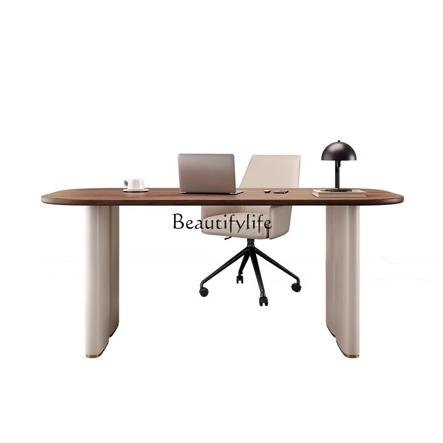 Cream style retro home study writing desk all solid wood beauty salon consultation table
Cream style retro home study writing desk all solid wood beauty salon consultation table