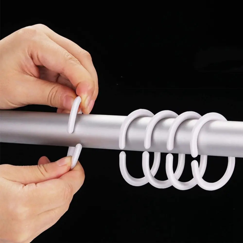 C Type White/Black Hanging Bathroom Accessories For Living Room Bathroom Curtain Rings Hooks Rings Loop Clip Curtain Hook
C Type White/Black Hanging Bathroom Accessories For Living Room Bathroom Curtain Rings Hooks Rings Loop Clip Curtain Hook