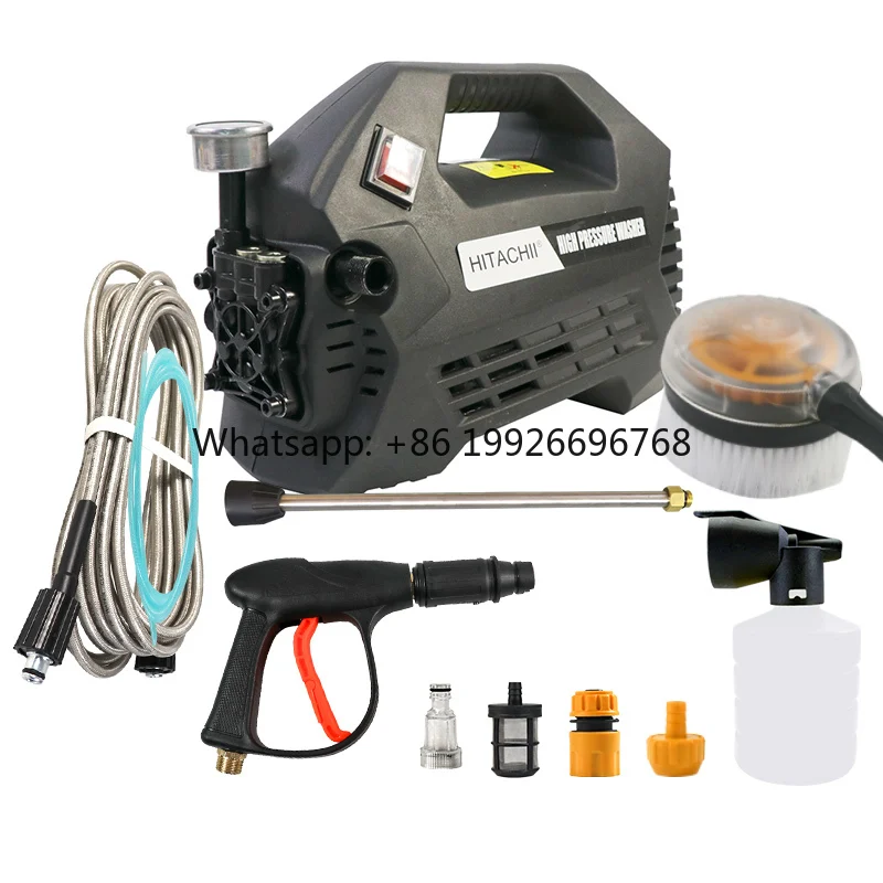 Industrial HANNOVER M-6 Electric 2000W Portable Copper/Aluminum Car Wash Machine with 160Bar Pressure and Foaming
Industrial HANNOVER M-6 Electric 2000W Portable Copper/Aluminum Car Wash Machine with 160Bar Pressure and Foaming