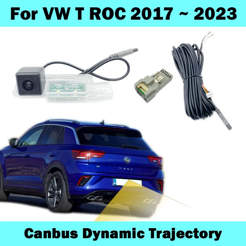 Задняя камера заднего вида HICAMRUI для VW T T-ROC ROC 2017-2023 Canbus, камера динамической траектории, подключи и работай без кодирования
Задняя камера заднего вида HICAMRUI для VW T T-ROC ROC 2017-2023 Canbus, камера динамической траектории, подключи и работай без кодирования
