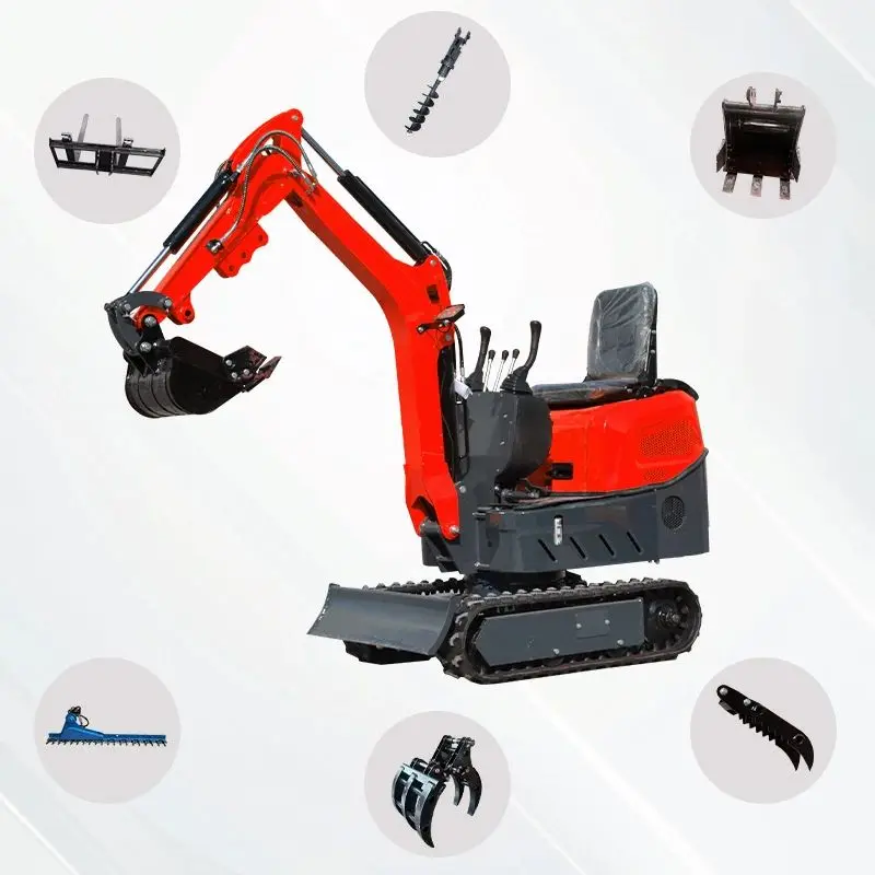 Customized new excavator with 1.2-ton Epa engine and small crawler excavator for construction and agricultural household use
Customized new excavator with 1.2-ton Epa engine and small crawler excavator for construction and agricultural household use