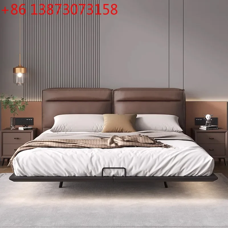 Italian minimalist Internet celebrity suspension bed ash wood solid wood bed double bed
Italian minimalist Internet celebrity suspension bed ash wood solid wood bed double bed