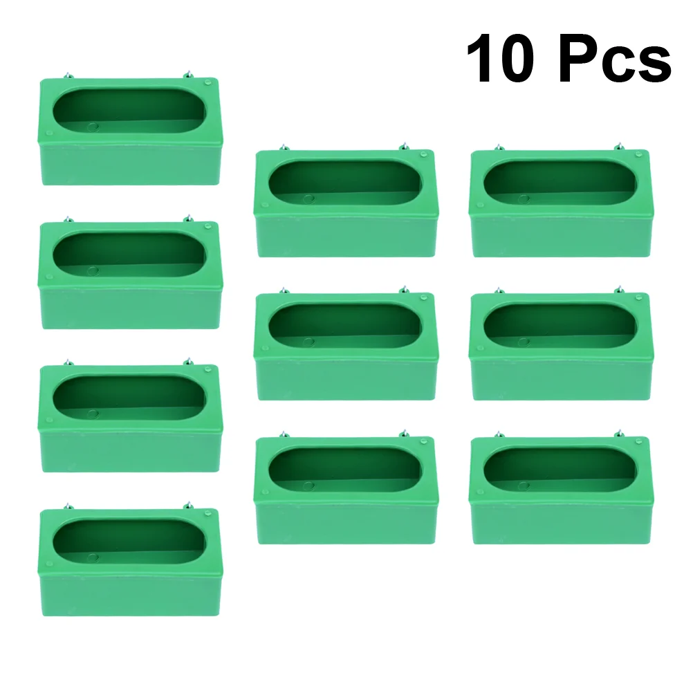 10pcs Pigeon Feeder Bird Supplies Parrot Accessories Suet Feeding Dish Pet Pigeon Feeding Anti Splash Design
10pcs Pigeon Feeder Bird Supplies Parrot Accessories Suet Feeding Dish Pet Pigeon Feeding Anti Splash Design