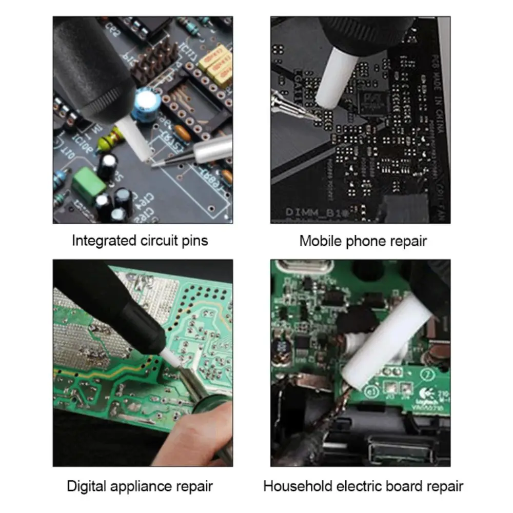 Aluminum Metal Desoldering Pump Removal Tool Hand Welding Desolder Tool Metal Construction Suction Pen Vacuum Soldering Iron
Aluminum Metal Desoldering Pump Removal Tool Hand Welding Desolder Tool Metal Construction Suction Pen Vacuum Soldering Iron