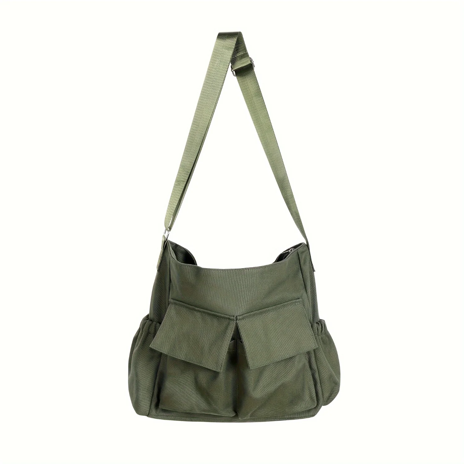 Solid Color Casual Style Shoulder Bag, All-Match Daily Use Crossbody Bag For Women, Commuting Bag
Solid Color Casual Style Shoulder Bag, All-Match Daily Use Crossbody Bag For Women, Commuting Bag