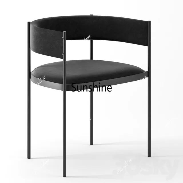 Nordic stainless steel minimalist milk tea shop cafe lounge chair
Nordic stainless steel minimalist milk tea shop cafe lounge chair