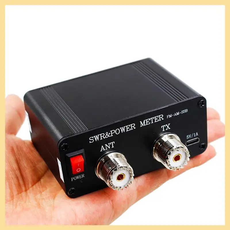 CQV-SWR120 120W SWR & Power Standing Wave Meter High Standing Wave Alarm Function 240 X 240 Full Color HD FM-AM-SSB Easy To Use
CQV-SWR120 120W SWR & Power Standing Wave Meter High Standing Wave Alarm Function 240 X 240 Full Color HD FM-AM-SSB Easy To Use