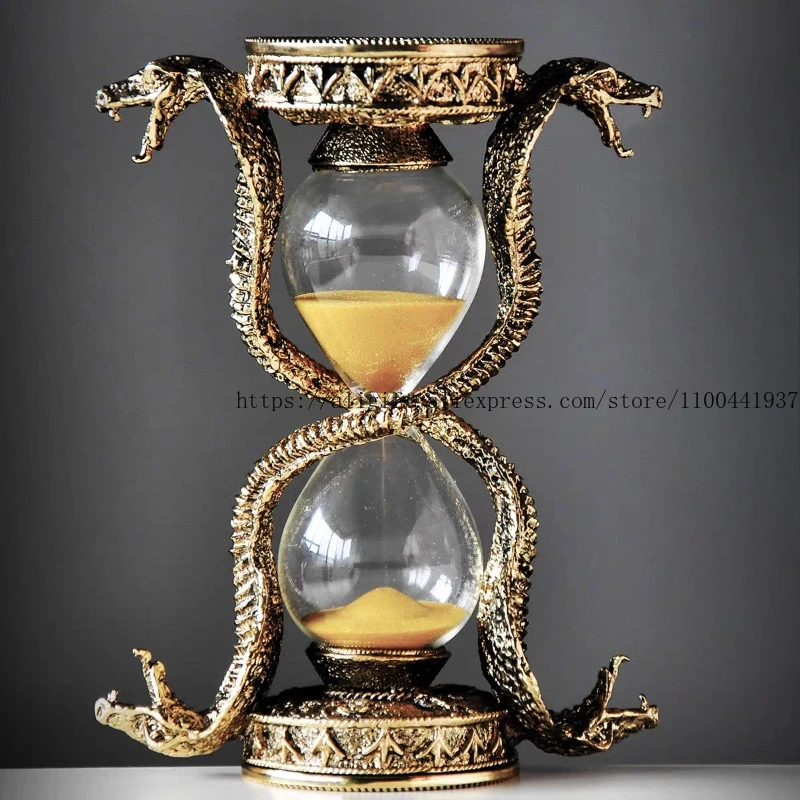 Flame Eating Metal Sandglass 15 Minute Timer Snake Shape Creative Decor Gift for Men Women Boyfriend Girlfriend
Flame Eating Metal Sandglass 15 Minute Timer Snake Shape Creative Decor Gift for Men Women Boyfriend Girlfriend