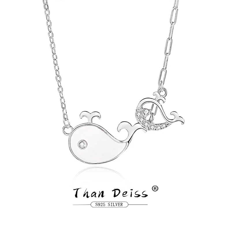 Original Size Whale White Mother-of-pearl Necklace 925 Silver Japanese & Korean Style Cute Design Choker Jewelry Gift For Girls
Original Size Whale White Mother-of-pearl Necklace 925 Silver Japanese & Korean Style Cute Design Choker Jewelry Gift For Girls