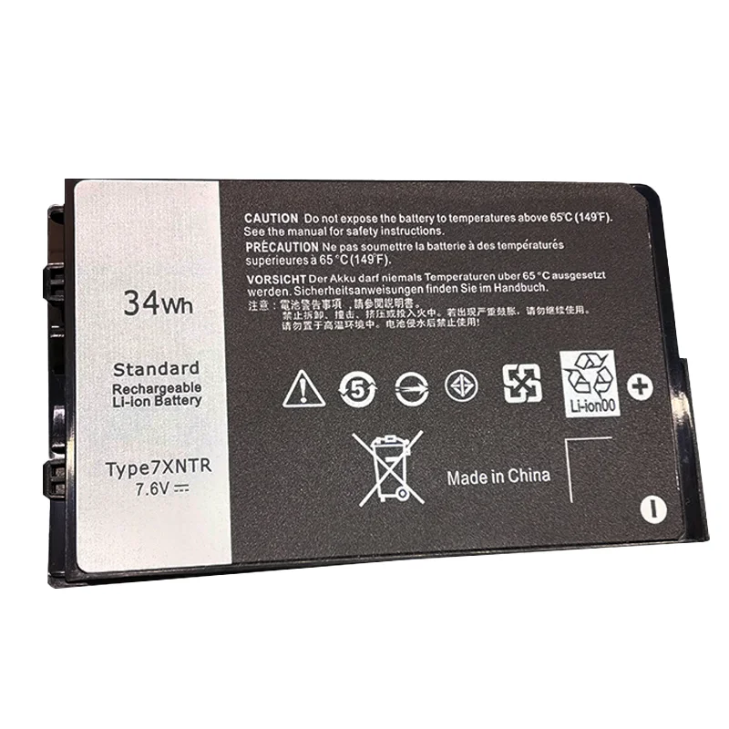 Premium J7HTX 7XNTR Battery For Dell Latitude 12 7212 7202 7220 E7202 7.6V 34Wh Rechargeable Replacement Laptop Battery
Premium J7HTX 7XNTR Battery For Dell Latitude 12 7212 7202 7220 E7202 7.6V 34Wh Rechargeable Replacement Laptop Battery