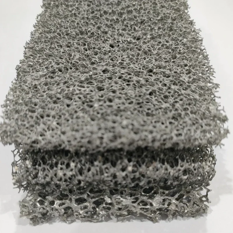 Innovative Soundproof Porous Open Cell Aluminium Foam Panels Spherical Metal Aluminum Foam Al Sheet
Innovative Soundproof Porous Open Cell Aluminium Foam Panels Spherical Metal Aluminum Foam Al Sheet