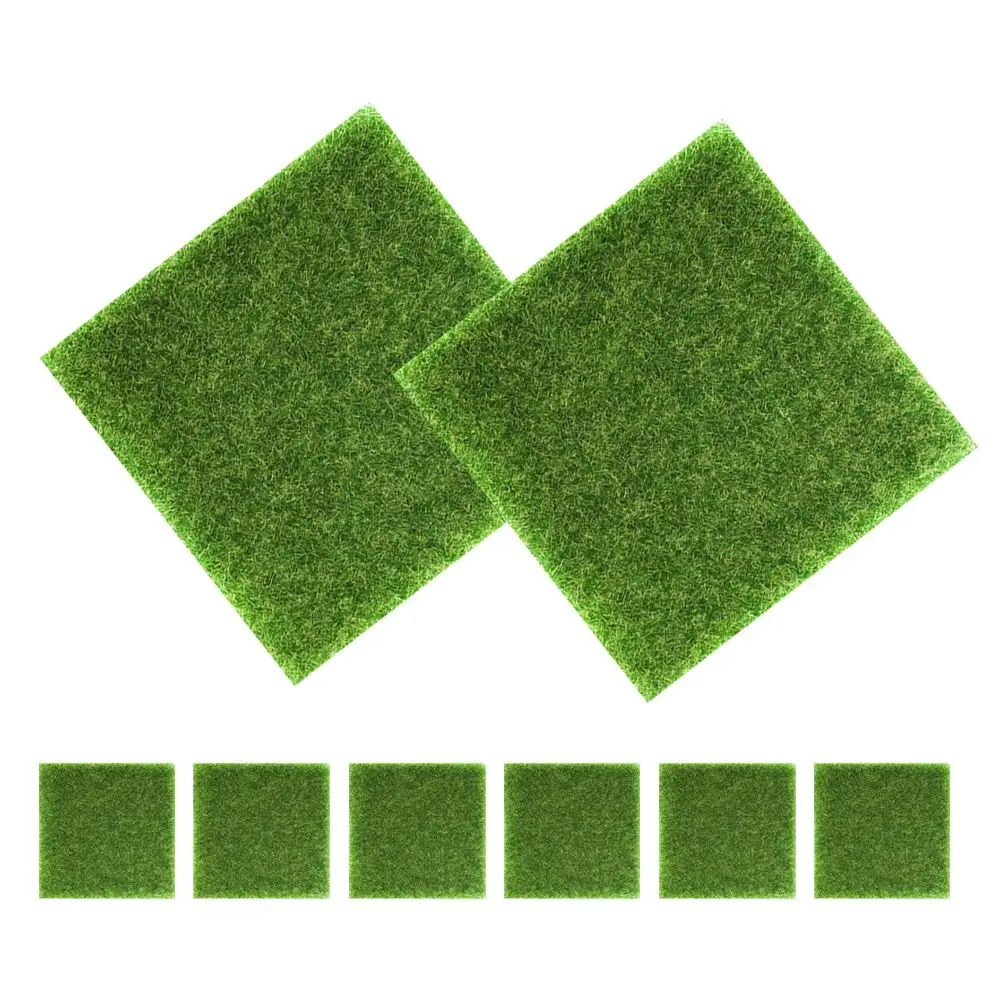 8 Pcs Artificial Lawn Turf Grass Outdoor Rug Crafts Decor Simulation Moss Mat Imitation Garden Decor Fake Grass Landscaping
8 Pcs Artificial Lawn Turf Grass Outdoor Rug Crafts Decor Simulation Moss Mat Imitation Garden Decor Fake Grass Landscaping