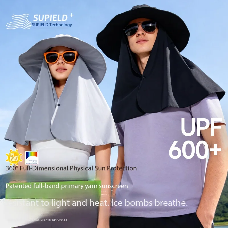 Supield Neck-Integrated Sun Hat, Full-Block Face & Neck Protection with Cape, Patented UV Protection, Summer Medical-Aesthetic F
Supield Neck-Integrated Sun Hat, Full-Block Face & Neck Protection with Cape, Patented UV Protection, Summer Medical-Aesthetic F
