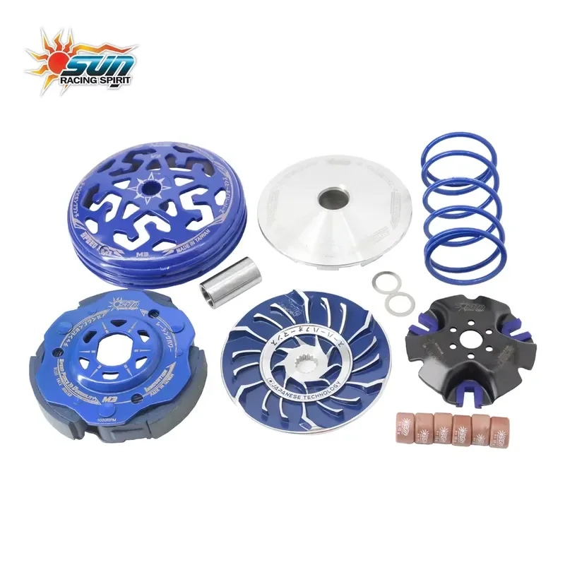 SUN Racing MIO M3 / MIO SOUL i 125 Taiwan Made Performance New Steel Alloy CVT Transmission Kit Retrofit Upgrade Scooter
SUN Racing MIO M3 / MIO SOUL i 125 Taiwan Made Performance New Steel Alloy CVT Transmission Kit Retrofit Upgrade Scooter
