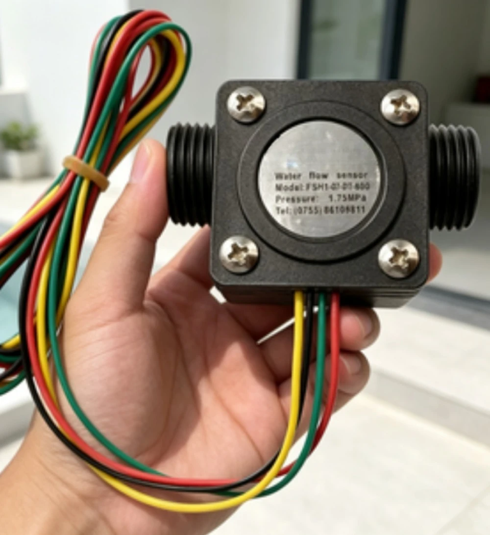 With Temperature Detection Flow Sensor FSH1-DT1-800 High-precision Water Flow Sensor
With Temperature Detection Flow Sensor FSH1-DT1-800 High-precision Water Flow Sensor