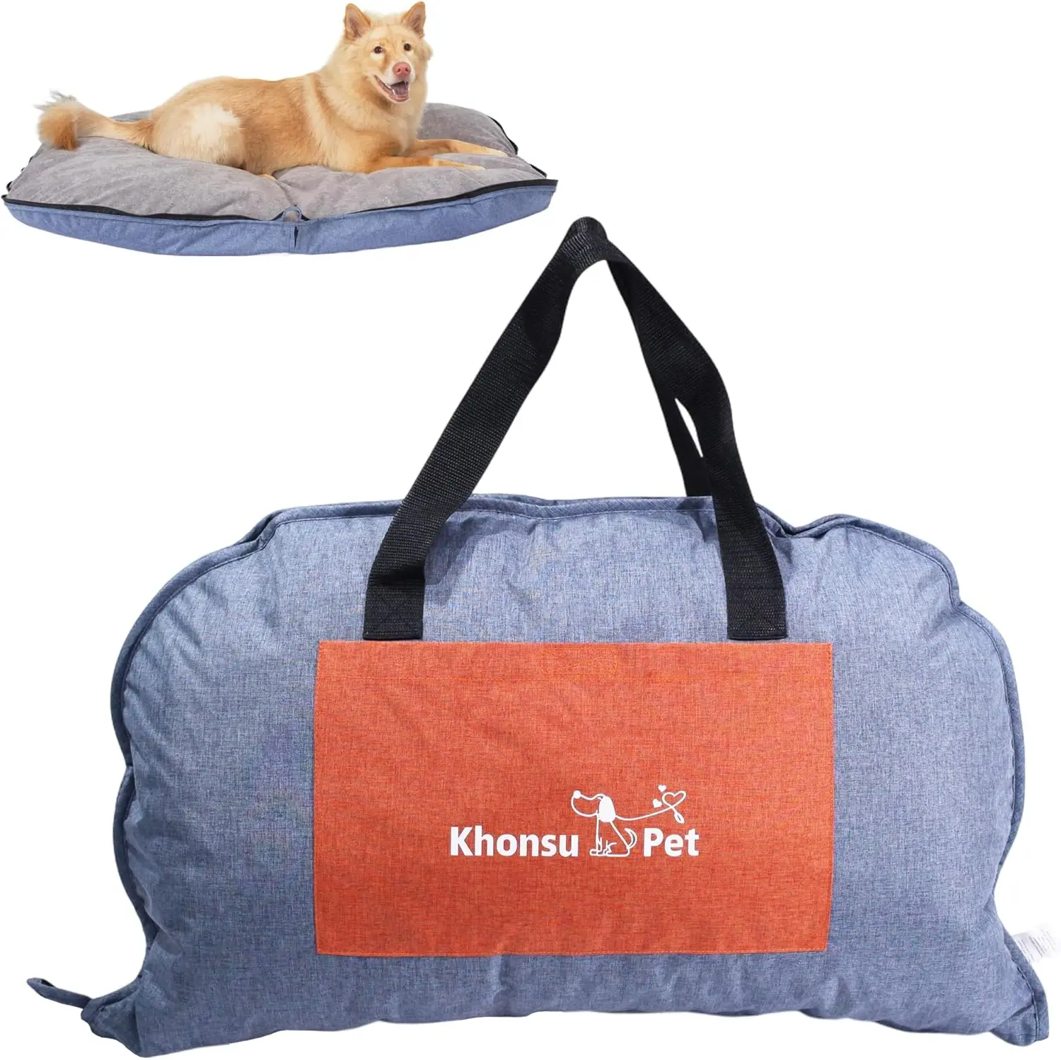 Portable Foldable Dog Bed for Travel Camping, Waterproof & Fluffy, Easy Clean, Durable, L (Denim Blue)
Portable Foldable Dog Bed for Travel Camping, Waterproof & Fluffy, Easy Clean, Durable, L (Denim Blue)