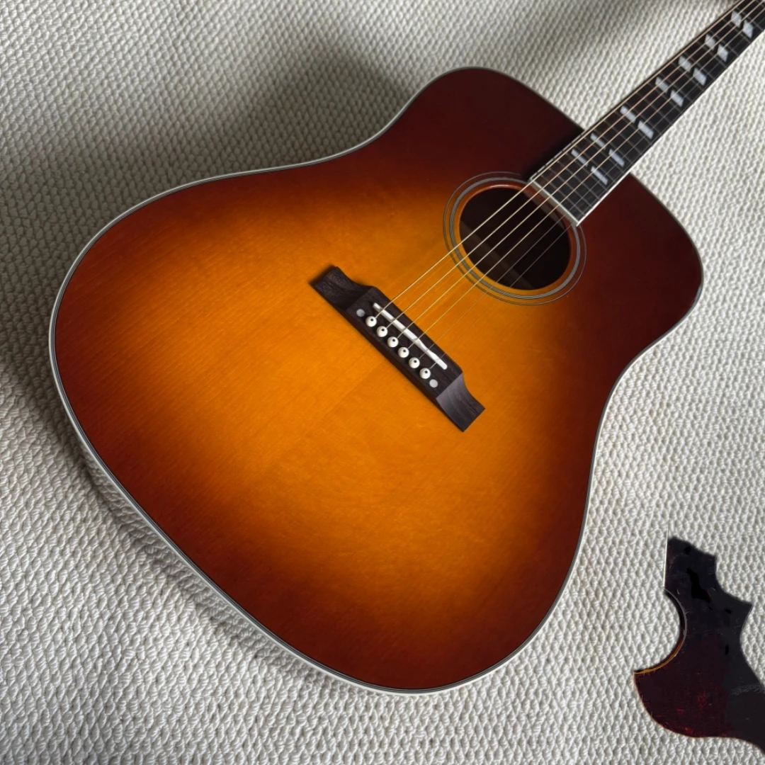 Classic Style Earthy Yellow Acoustic Guitar with 6-series Bone Nut Quality Assurance
Classic Style Earthy Yellow Acoustic Guitar with 6-series Bone Nut Quality Assurance
