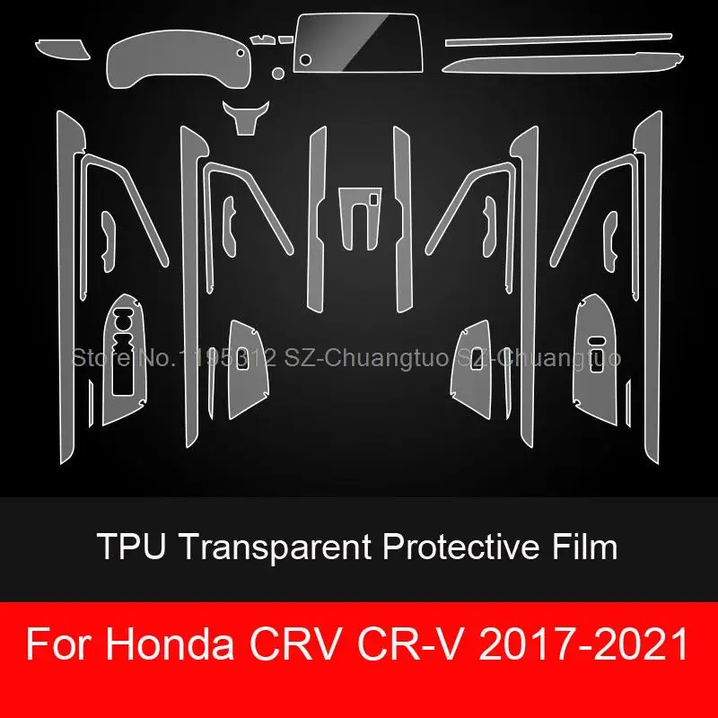 TPU для Honda CRV CR-V 2017-2021 прозрачная защитная пленка автомобильная наклейка для внутреннего интерьера центральное управление дверью воздушной навигационной панелью
TPU для Honda CRV CR-V 2017-2021 прозрачная защитная пленка автомобильная наклейка для внутреннего интерьера центральное управление дверью воздушной навигационной панелью
