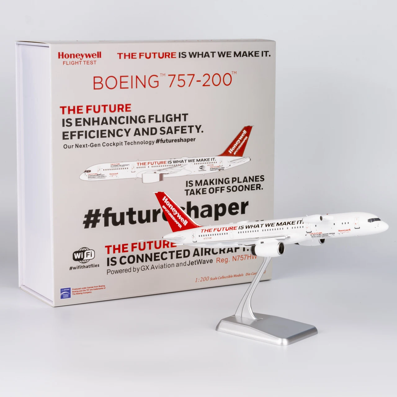 42039 Alloy Collectible Plane Gift NG Model 1:200 Honeywell Aviation Services Boeing B757-200 Diecast Aircraft Jet Model N757HW
42039 Alloy Collectible Plane Gift NG Model 1:200 Honeywell Aviation Services Boeing B757-200 Diecast Aircraft Jet Model N757HW
