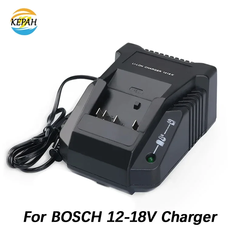 Lithium Battery Charger, For Bosch 14.4V/18V Lithium-ion Batteries, Fast Power Charger, Al1860CV Al1814CV Al1820CV Replacement
Lithium Battery Charger, For Bosch 14.4V/18V Lithium-ion Batteries, Fast Power Charger, Al1860CV Al1814CV Al1820CV Replacement