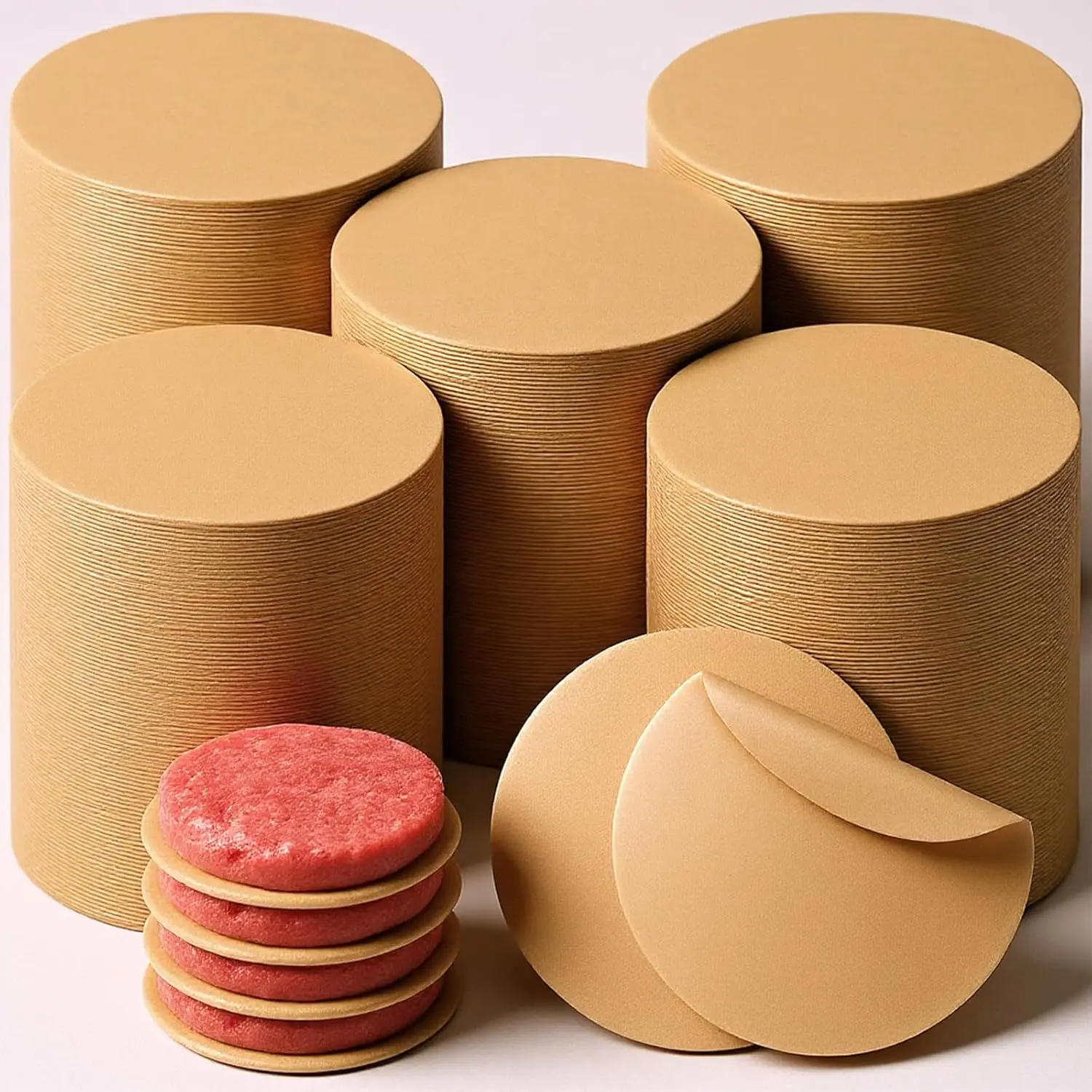 500Pcs Parchment Paper Sheets for Baking, 4 Inch Round Parchment Paper Unbleached Non-Stick Parchments Papers Rounds for Round Cake Pan, Baking Grilling(Brown)
500Pcs Parchment Paper Sheets for Baking, 4 Inch Round Parchment Paper Unbleached Non-Stick Parchments Papers Rounds for Round Cake Pan, Baking Grilling(Brown)