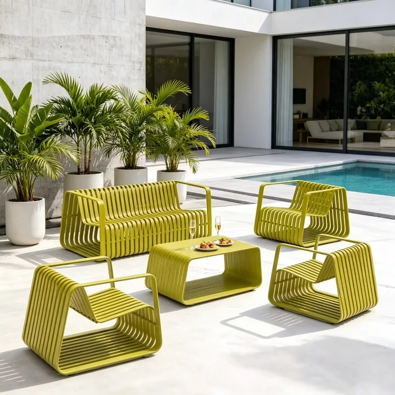 Rainproof Stainless Steel Garden Sofa Set Modern Aluminum Alloy Outdoor Furniture Hot Selling For Balcony Terrace Courtyard
Rainproof Stainless Steel Garden Sofa Set Modern Aluminum Alloy Outdoor Furniture Hot Selling For Balcony Terrace Courtyard