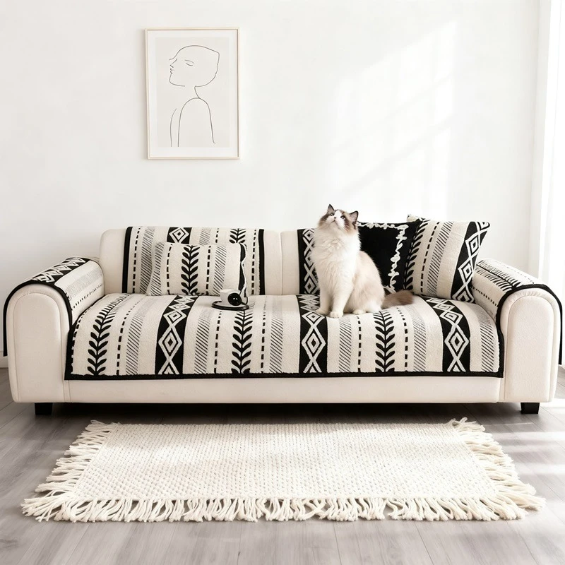Plush Sofa Towel Non-slip Four Seasons Universal Living Room Sofa Cover Simple Modern Winter Warm Couch Cushion Home Decor
Plush Sofa Towel Non-slip Four Seasons Universal Living Room Sofa Cover Simple Modern Winter Warm Couch Cushion Home Decor