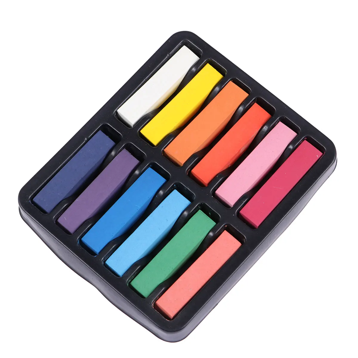 12pcs Hair Dye Crayon Temporary Washable Chalk Pens Safe Nontoxic Material Light Hair Grey Golden Hard Black Brown
12pcs Hair Dye Crayon Temporary Washable Chalk Pens Safe Nontoxic Material Light Hair Grey Golden Hard Black Brown