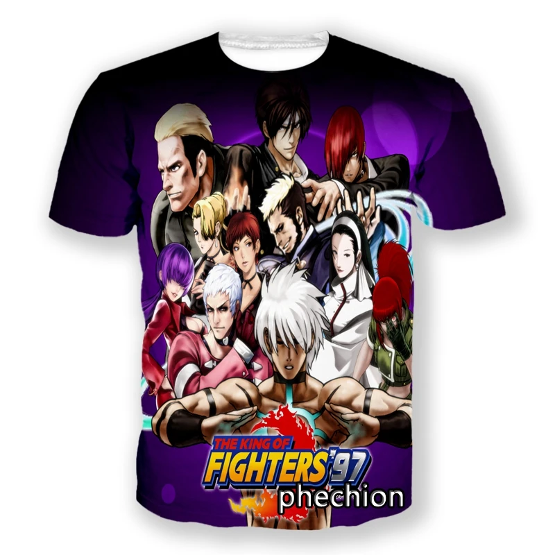 phechion New Fashion Men/Women The King of Fighters 3D Printed Short Sleeve Casual T Shirt Sporting Hip Hop Summer Tops L176
phechion New Fashion Men/Women The King of Fighters 3D Printed Short Sleeve Casual T Shirt Sporting Hip Hop Summer Tops L176