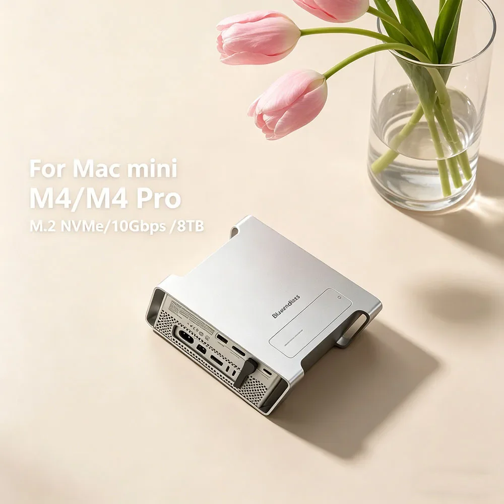 10Gbps C HUB SSD Docking Stand M 2 NVMe SSD Enclosure 4K 60HZ HDMI Com SD4.0 TF4.0 For 2024 MAC Mini M4 M4 Pro High Speed
10Gbps C HUB SSD Docking Stand M 2 NVMe SSD Enclosure 4K 60HZ HDMI Com SD4.0 TF4.0 For 2024 MAC Mini M4 M4 Pro High Speed