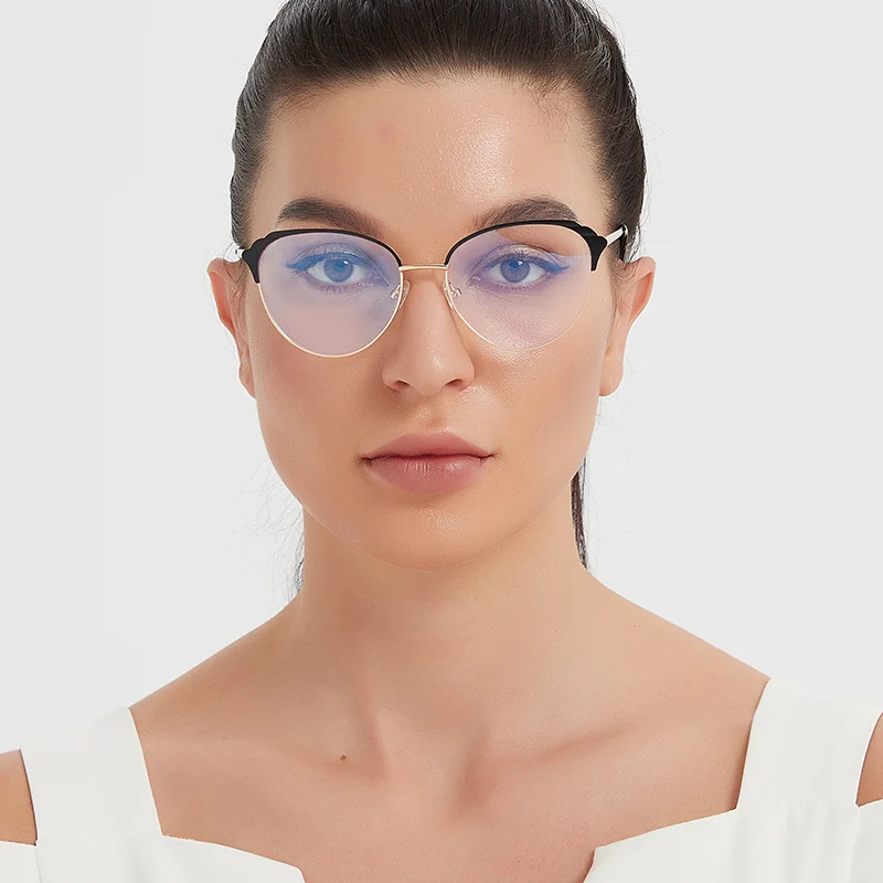 Anti-Blue Light Rays Eyeglasses Frame Women Cat Eye Glasses Brand Designer Clear Lens Computer Optical Eyewear
Anti-Blue Light Rays Eyeglasses Frame Women Cat Eye Glasses Brand Designer Clear Lens Computer Optical Eyewear