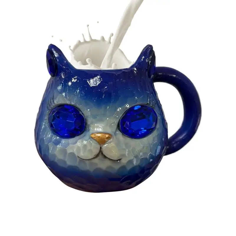 Hot Tea Mug 100ml Resin Multi Colored Geode Crystals Cat Wine Cups Ergonomic Handle Heat-resistant Drinkware Mugs For Wife
Hot Tea Mug 100ml Resin Multi Colored Geode Crystals Cat Wine Cups Ergonomic Handle Heat-resistant Drinkware Mugs For Wife