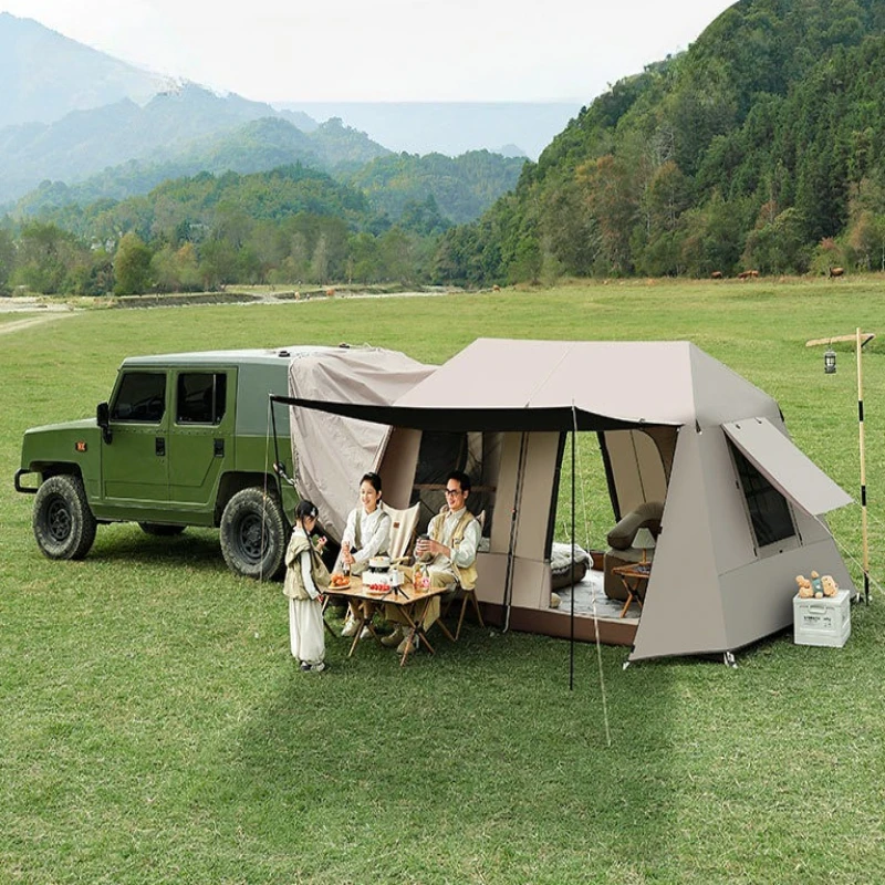 Outdoor Sun Protection Tent Rainproof Travel Shelter Nature Hike Oxford Cloth Family Camping Equipment Tents One-touch Tent
Outdoor Sun Protection Tent Rainproof Travel Shelter Nature Hike Oxford Cloth Family Camping Equipment Tents One-touch Tent