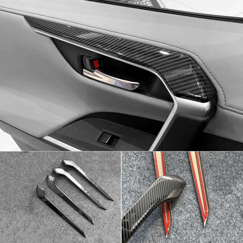 Metal Carbon Fiber Pattern Interior Door Panel Molding Stickers For 2019-2024 Toyota RAV4 ,Car accessories
Metal Carbon Fiber Pattern Interior Door Panel Molding Stickers For 2019-2024 Toyota RAV4 ,Car accessories