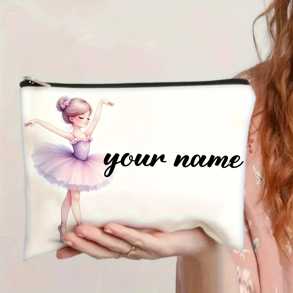Personalized Ballet Makeup Toiletry Bag Custom Name Zippered Cosmetic Organizer Ballet Dancer Birthday Graduation Gift Travel
Personalized Ballet Makeup Toiletry Bag Custom Name Zippered Cosmetic Organizer Ballet Dancer Birthday Graduation Gift Travel