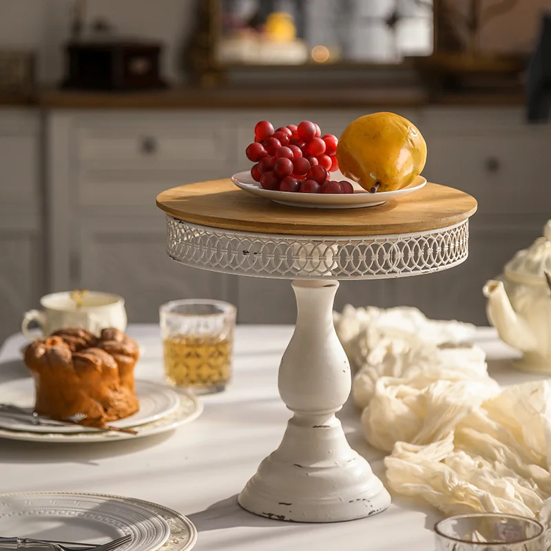 Винтажный поднос для торта из скандинавского дерева, домашняя гостиная, тарелка для закусок, десертный стол, подставка, металлическая высокая тарелка с фруктами
Винтажный поднос для торта из скандинавского дерева, домашняя гостиная, тарелка для закусок, десертный стол, подставка, металлическая высокая тарелка с фруктами