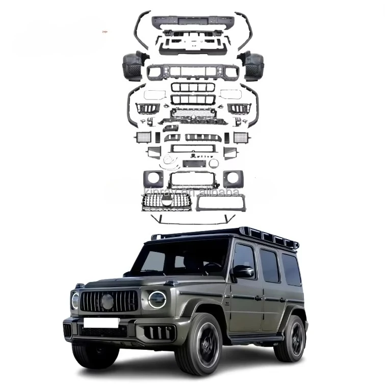 Newest 2025 Latest for G Class W464/W465 Bodykit Upgrade G63 Assemble Bumper with Rear Diffuser
Newest 2025 Latest for G Class W464/W465 Bodykit Upgrade G63 Assemble Bumper with Rear Diffuser