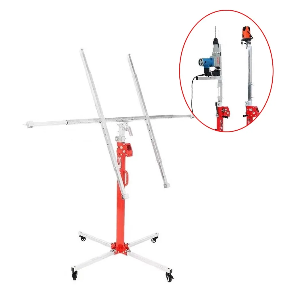 New 3-in-1 Multi-function Gypsum Board Lift 4m Lifting Height Portable Small Ceiling Tool Plate Lifter Construction Tools
New 3-in-1 Multi-function Gypsum Board Lift 4m Lifting Height Portable Small Ceiling Tool Plate Lifter Construction Tools
