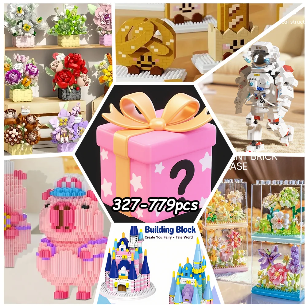 Random building block blind boxes, each box is a new surprise. Open and assemble the little surprises
Random building block blind boxes, each box is a new surprise. Open and assemble the little surprises