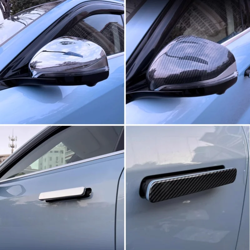 For Dongfeng Voyah Free 2021-2023 Auto Replacement Parts Car rearview mirror cover protective frame Car handle door bowl cover
For Dongfeng Voyah Free 2021-2023 Auto Replacement Parts Car rearview mirror cover protective frame Car handle door bowl cover